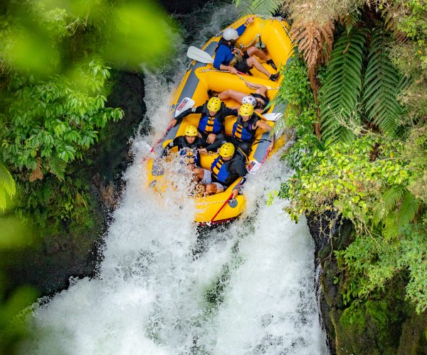 Rafting in Rotorua Kaituna river