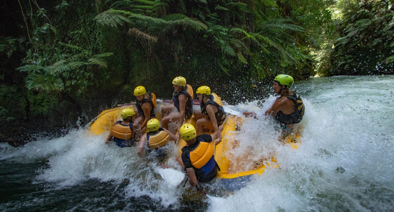 Rafting in Rotorua Kaituna Action