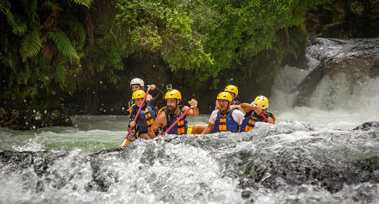 Rafting in Okere Falls Rotorua