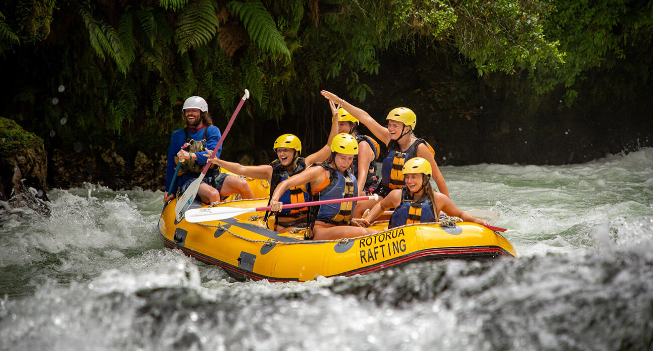 Kaituna Action rafting on the Kaituna