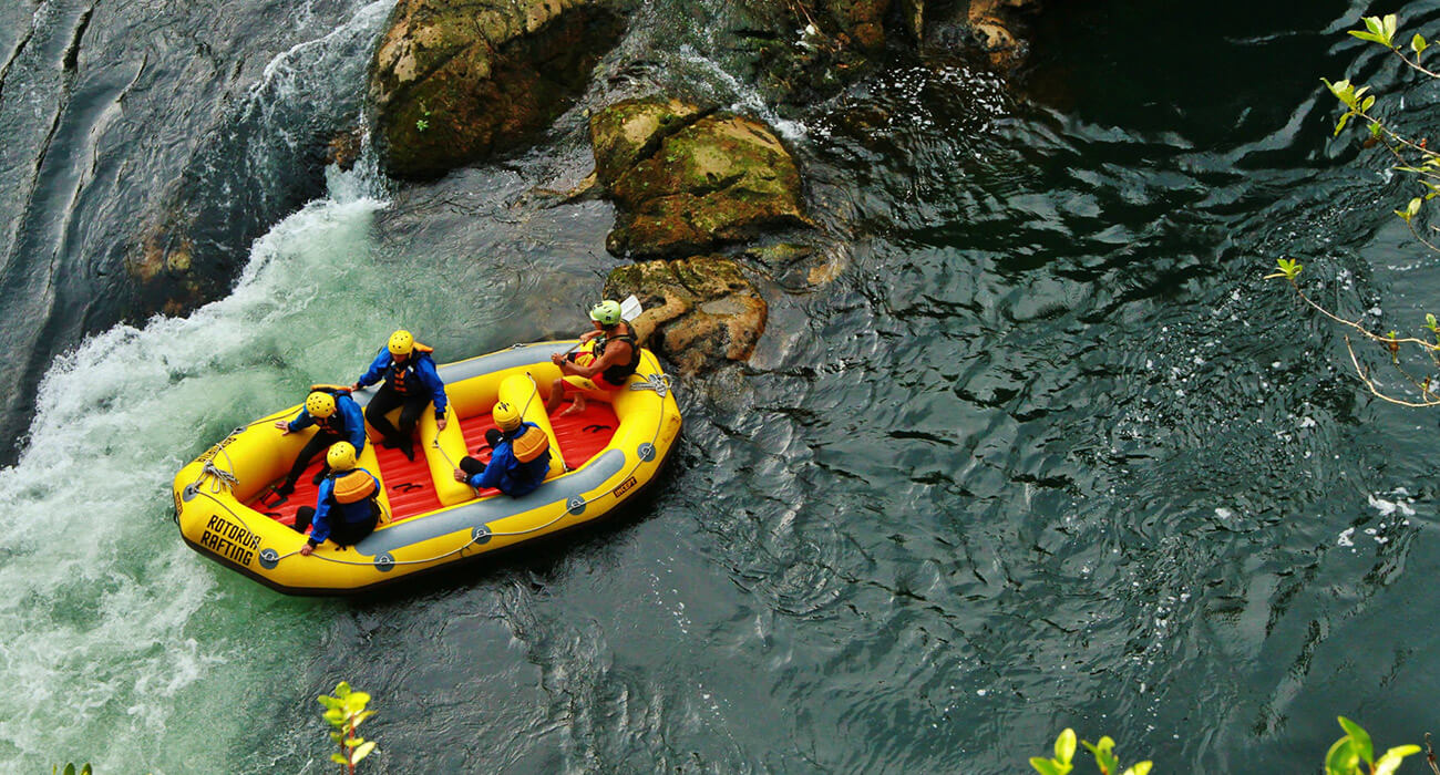 Okere Awa raftıng in Tauranga