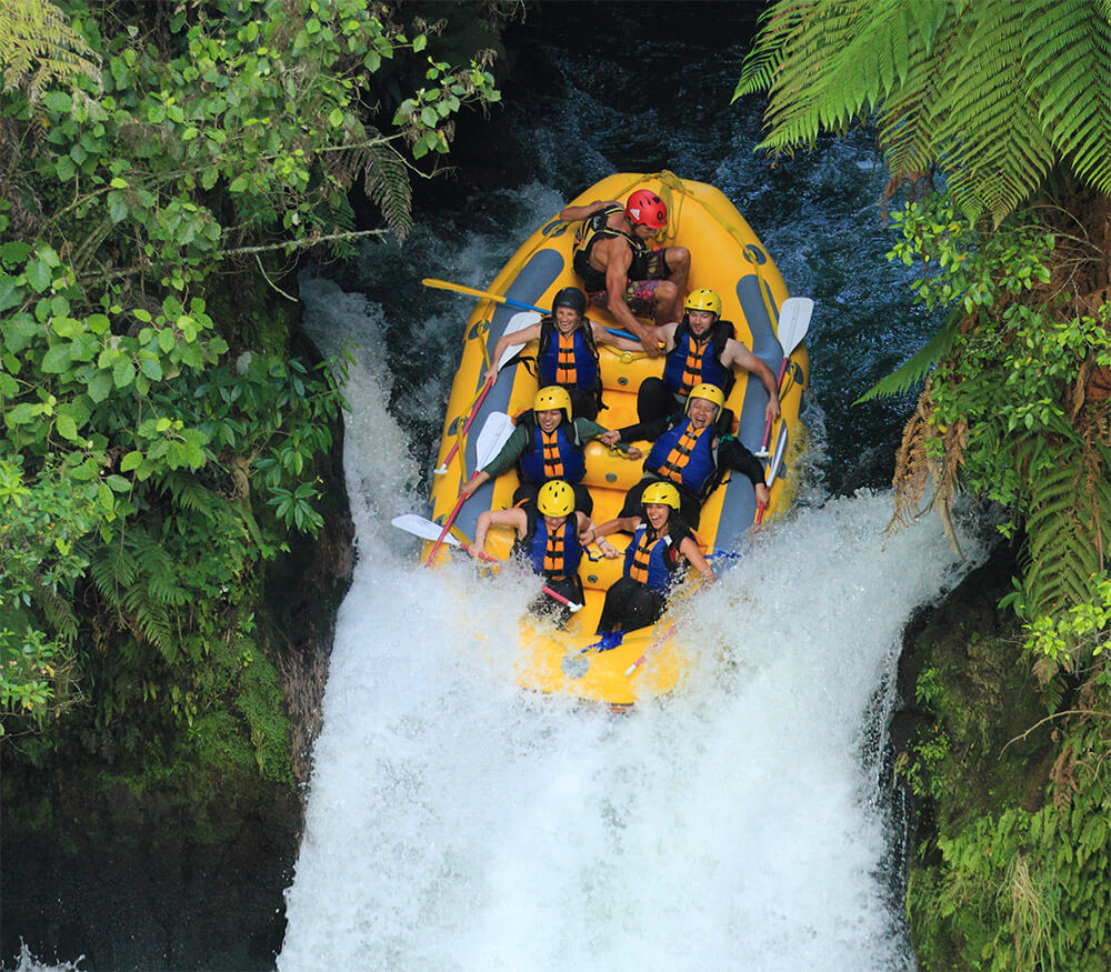 Rafting on the Kaituna Tutea Falls