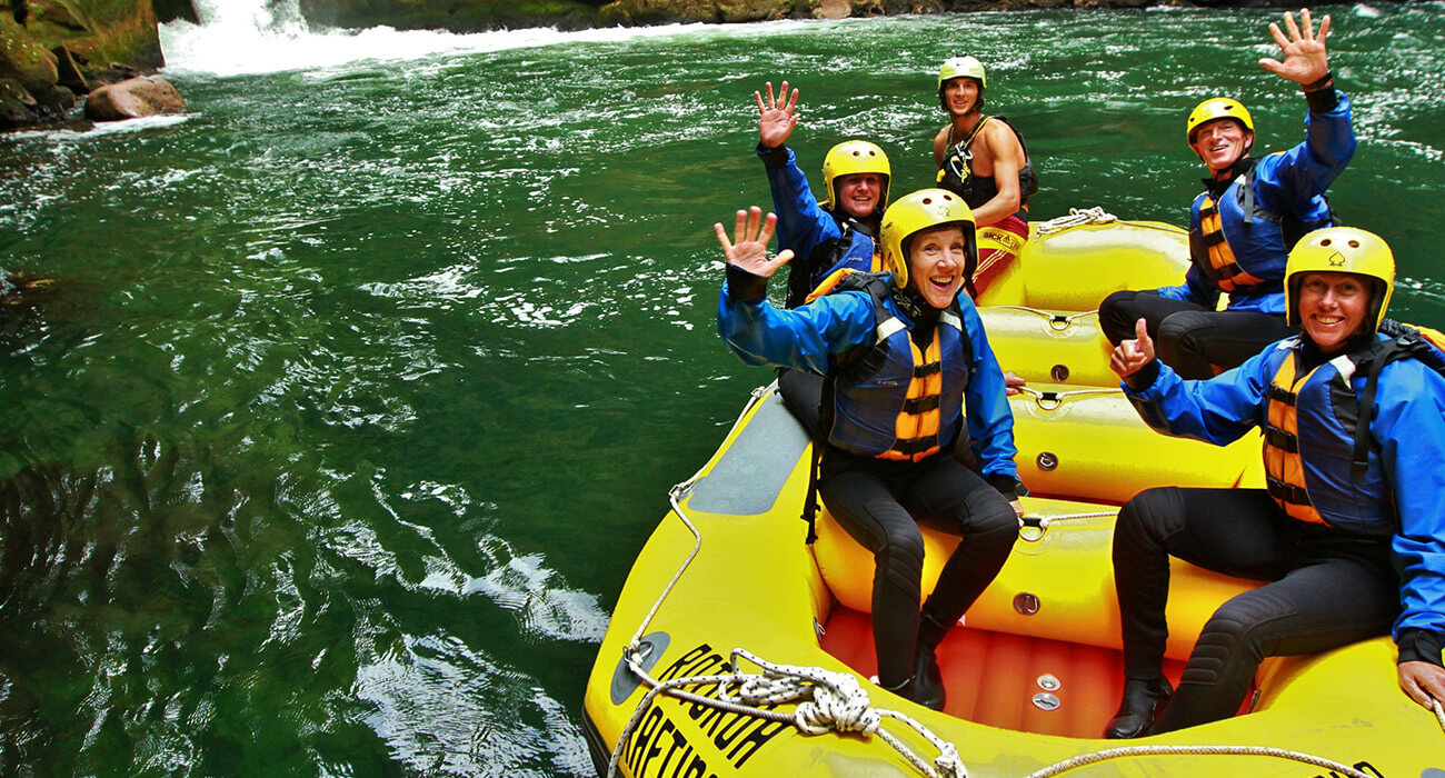 Rafting near Tauranga