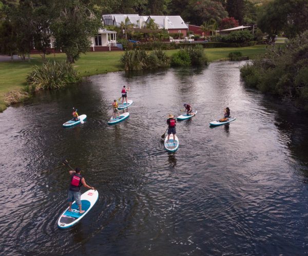 Stand Up Paddle boarding Ohau Channel Rotorua