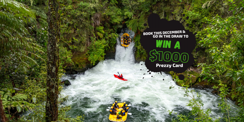 Win $1000 with Rotorua Rafting
