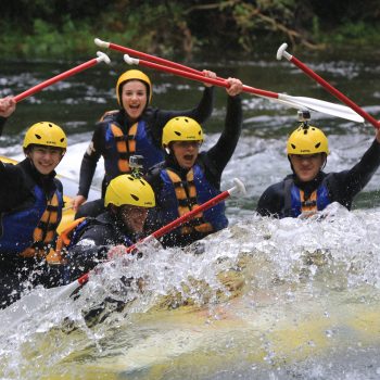 Customer Stoked on rafting in New Zealand